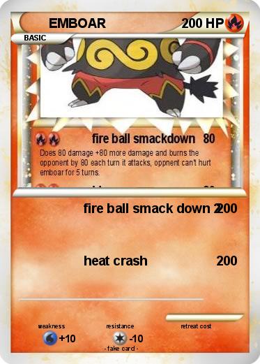 Pokemon EMBOAR