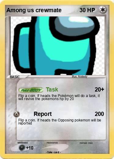 Pokemon Among us crewmate