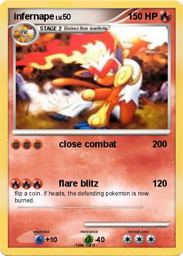 Pokemon infernape