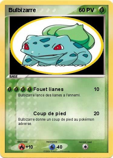Pokemon Bulbizarre