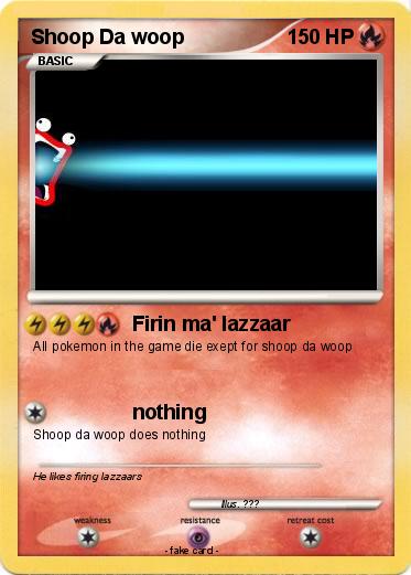 Pokemon Shoop Da woop