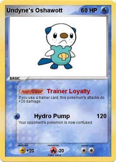 Pokemon Undyne's Oshawott