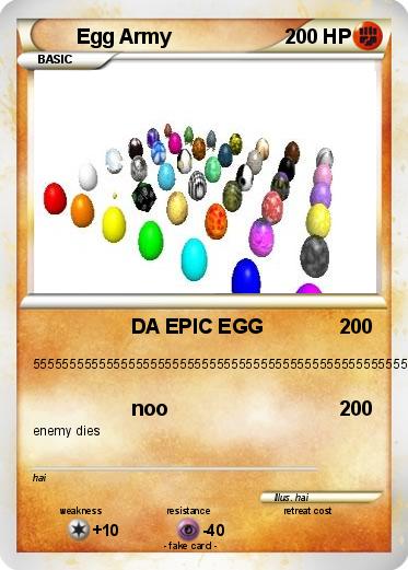 Pokemon Egg Army