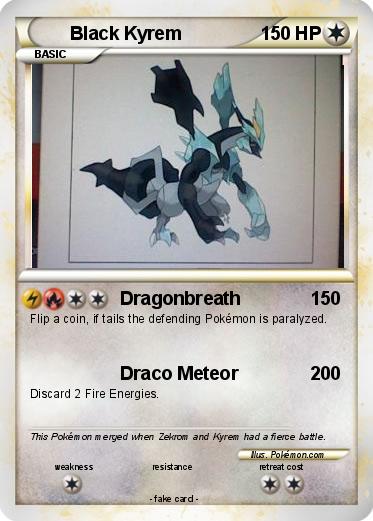 Pokemon Black Kyrem
