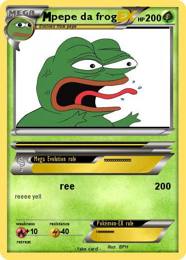 Pokemon pepe da frog