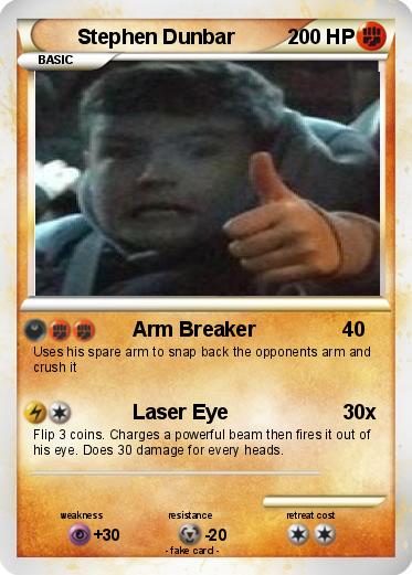 Pokemon Stephen Dunbar