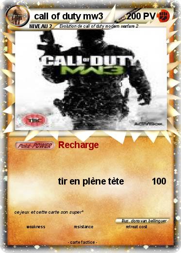 Pokemon call of duty mw3
