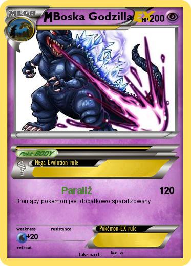 Pokemon Boska Godzilla