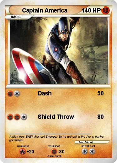 Pokemon Captain America
