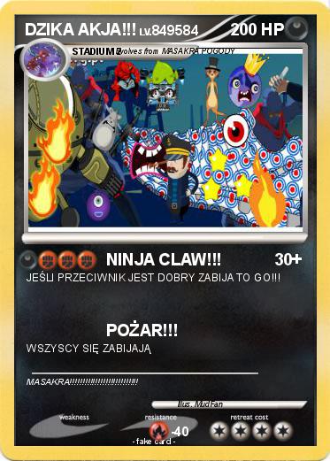 Pokemon DZIKA AKJA!!!