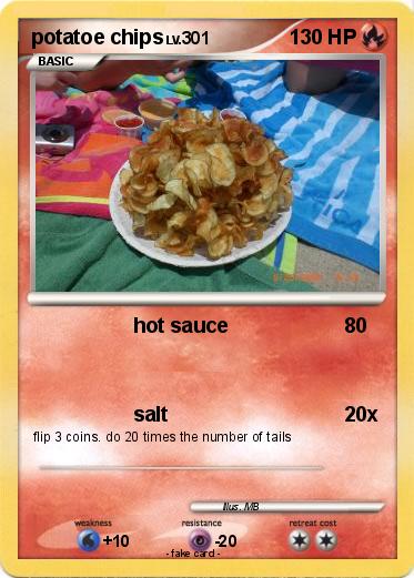 Pokemon potatoe chips