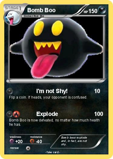 Pokemon Bomb Boo