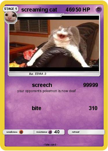 Pokemon screaming cat      469