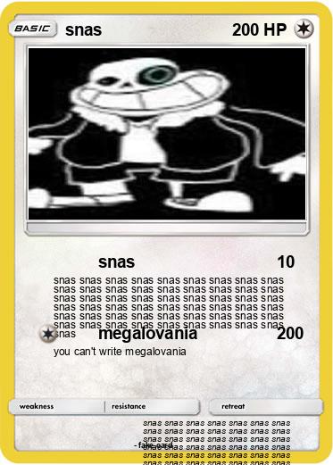 Pokemon snas