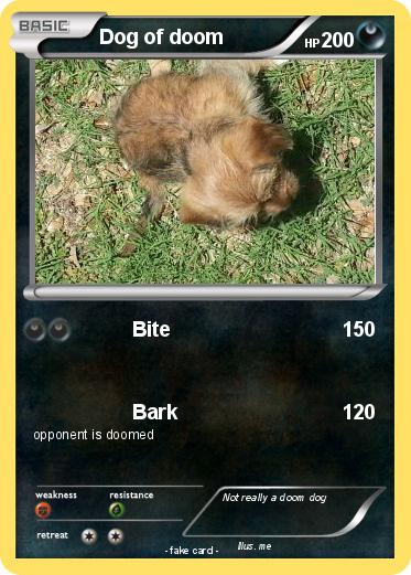 Pokemon Dog of doom