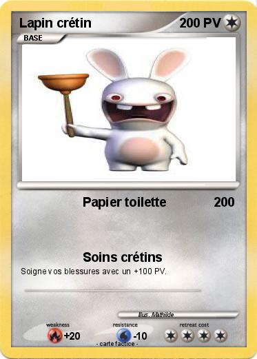 Pokemon Lapin crétin
