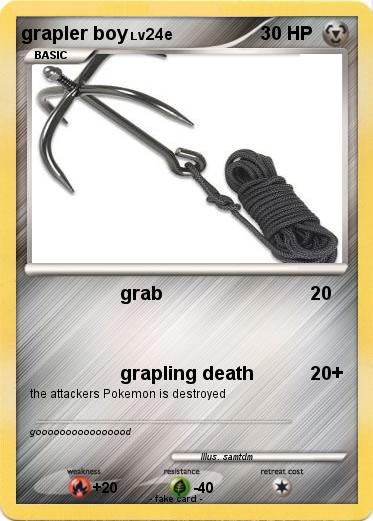 Pokemon grapler boy