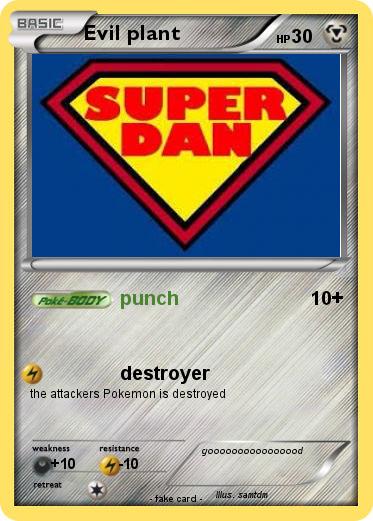 Pokemon Evil plant