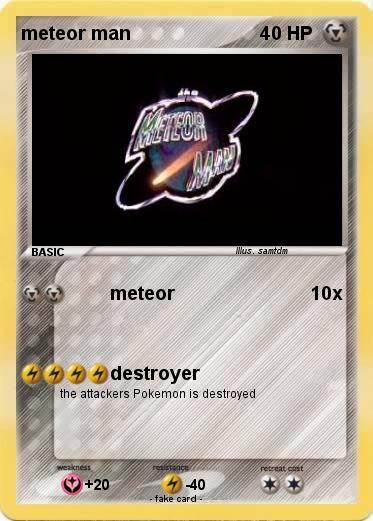 Pokemon meteor man