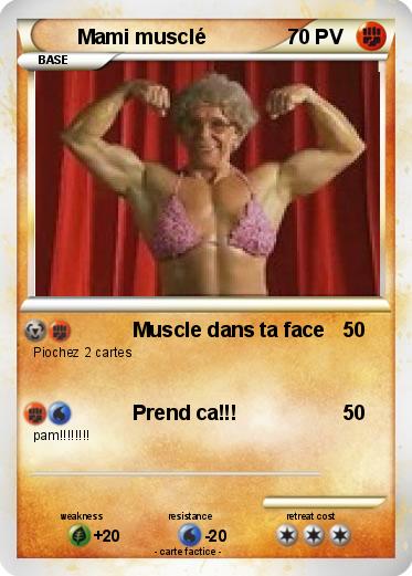 Pokemon Mami musclé