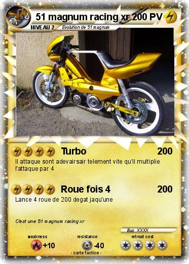 Pokemon 51 magnum racing xr