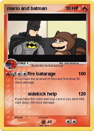 Pokemon mario and batman