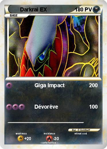 Pokemon Darkrai EX