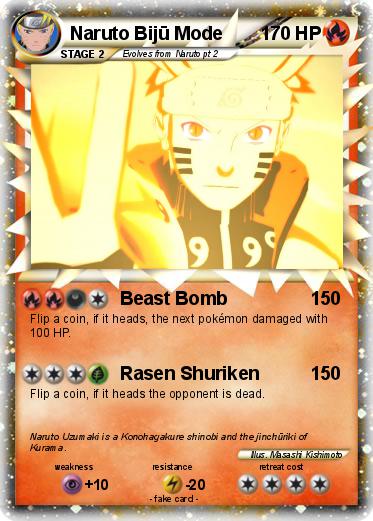 Pokemon Naruto Bijū Mode