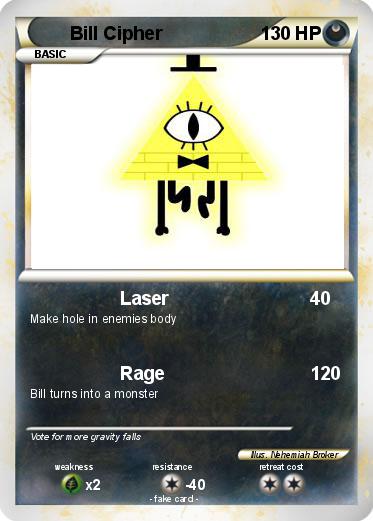 Pokemon Bill Cipher