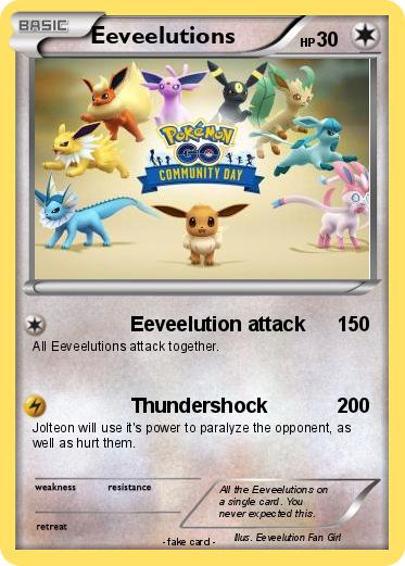 Pokemon Eeveelutions