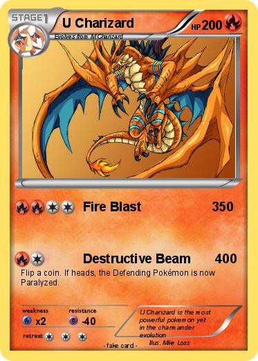 Pokemon U Charizard