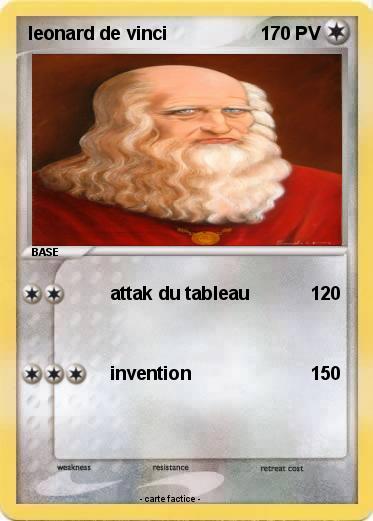 Pokemon leonard de vinci