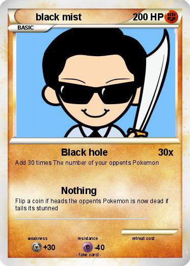 Pokemon black mist