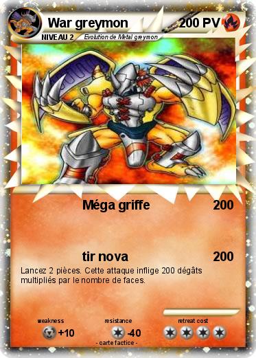 Pokemon War greymon
