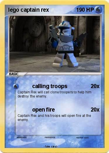Pokemon lego captain rex