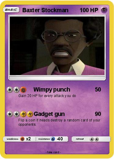 Pokemon Baxter Stockman