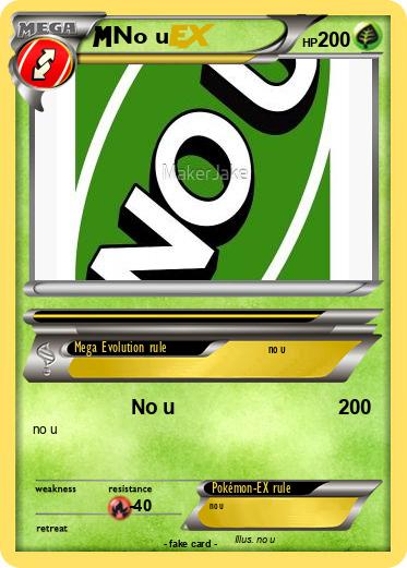 Pokemon No u