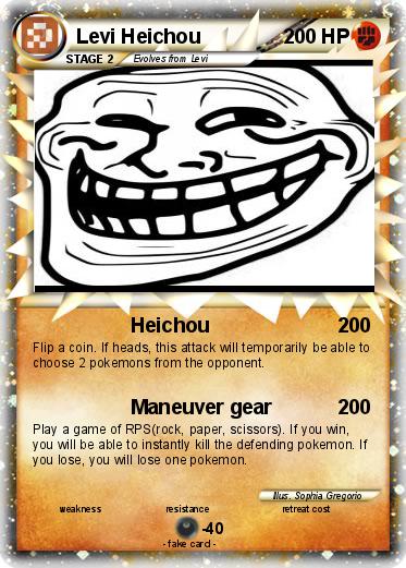 Pokemon Levi Heichou