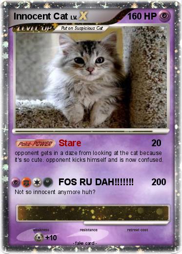 Pokemon Innocent Cat
