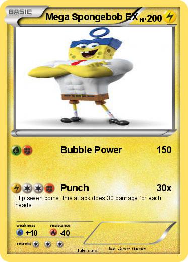 Pokemon Mega Spongebob EX