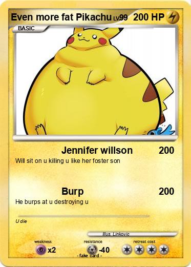 Pokemon Even more fat Pikachu