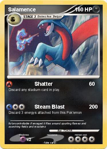 Pokemon Salamence