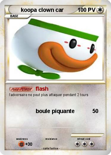 Pokemon koopa clown car