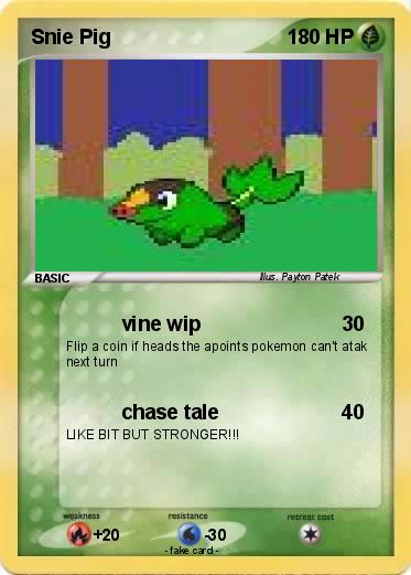 Pokemon Snie Pig