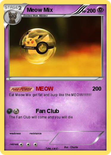 Pokemon Meow Mix