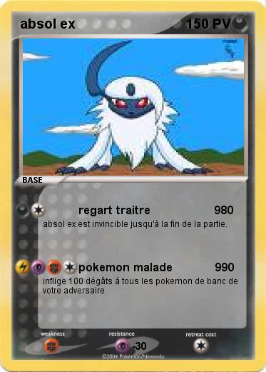Pokemon absol ex