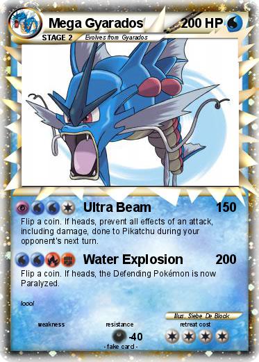 Pokemon Mega Gyarados