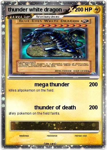 Pokemon thunder white dragon