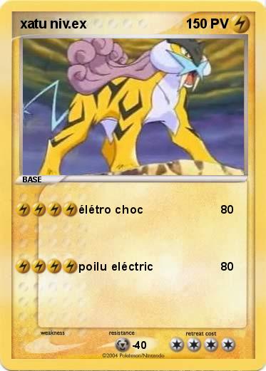 Pokemon xatu niv.ex