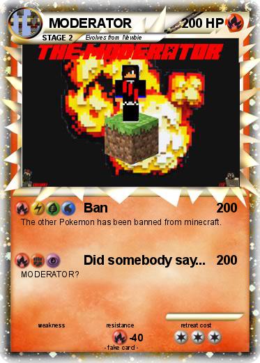 Pokemon MODERATOR